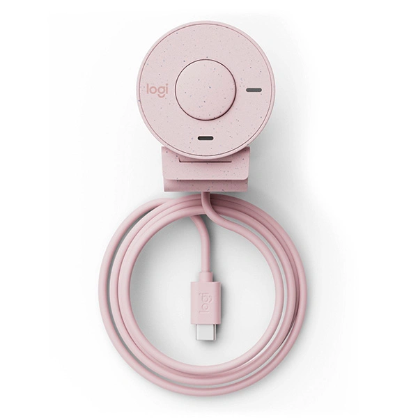 Веб-камера Logitech Brio 300 Rose - фото 4