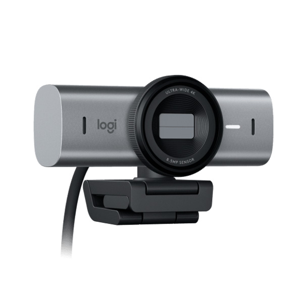 Веб-камера Logitech MX Brio 4K Ultra HD, PALE GREY - фото 2