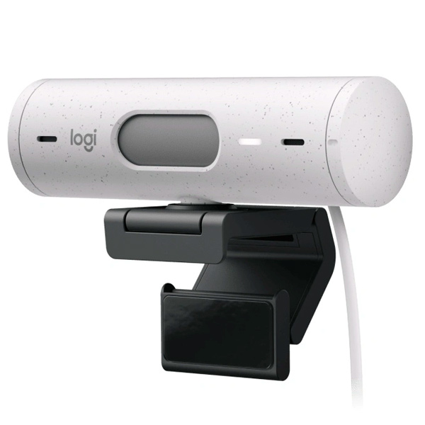 Веб-камера Logitech Brio 500 White - фото 3