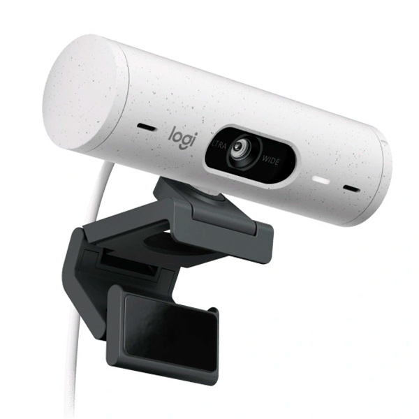 Веб-камера Logitech Brio 500 White - фото 4