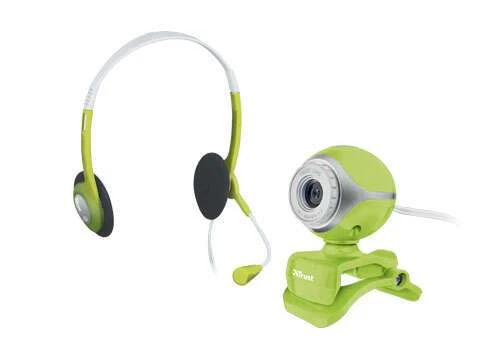 Веб-камера TRUST 17028 Exis Chat Pack 