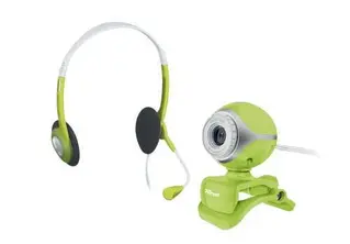 Веб-камера TRUST 17028 Exis Chat Pack 