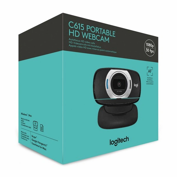 Веб-камера Logitech HD Webcam C615 - фото 9