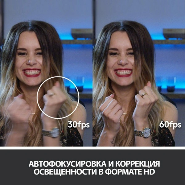 Веб-камера Logitech C922 Pro Stream Webcam (960-001088) - фото 9