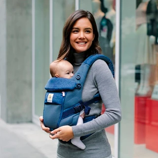 Рюкзак-кенгуру Ergobaby Adapt Cool Air Mesh Blue Blooms