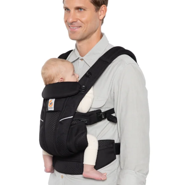 Рюкзак-кенгуру Ergobaby Omni Breeze Onyx Black - фото 4