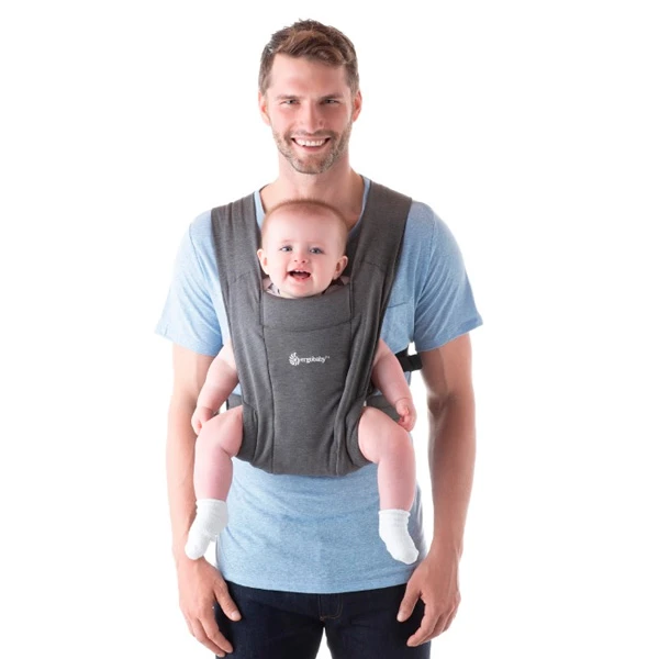 Рюкзак-кенгуру Ergobaby Embrace Pure Black - фото 4