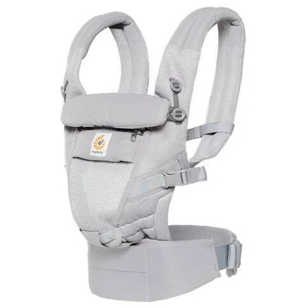 Рюкзак-кенгуру Ergobaby Adapt Cool Air Mesh Pearl Grey - фото 2