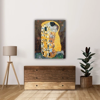 Набор картин по номерам SLP Художники 50х40 см (3 шт) s-hd-005 Климт/Ван Гог/Кацусика Хокусай