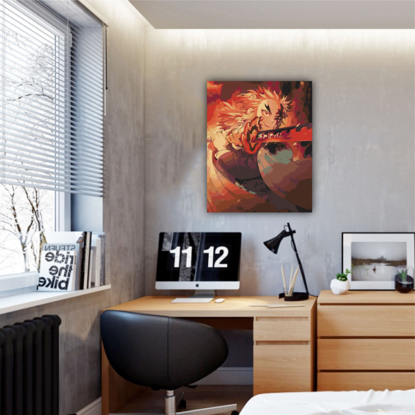 Набор картин по номерам SLP Аниме 50х40 см (2 шт) s-an-012 ДжоДжо/Клинок, рассекающий демонов