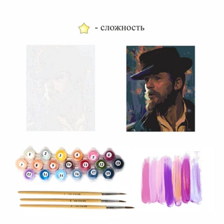 Набор картин по номерам SLP 50х40 см (2 шт) s-cel-013 Острые козырьки - фото 3