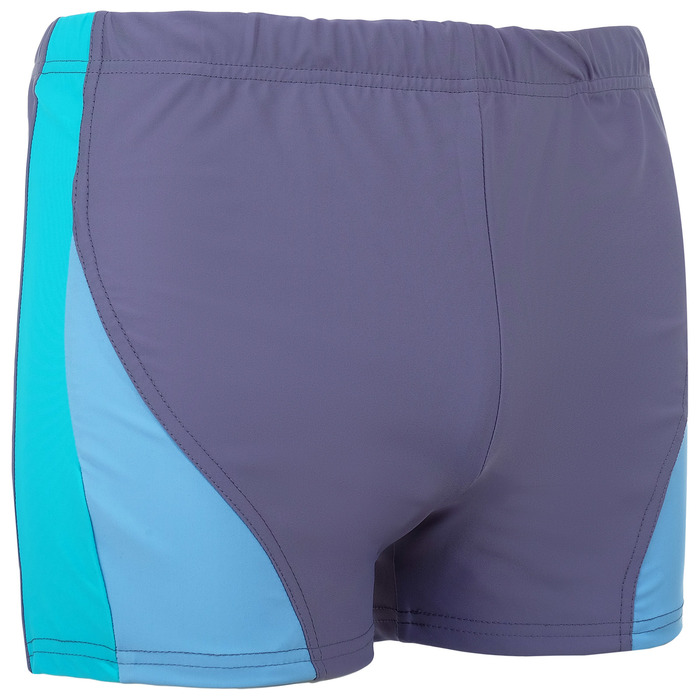 Плавки-шорты взрослые для плавания, размер 54, цвет чёрный/синий 