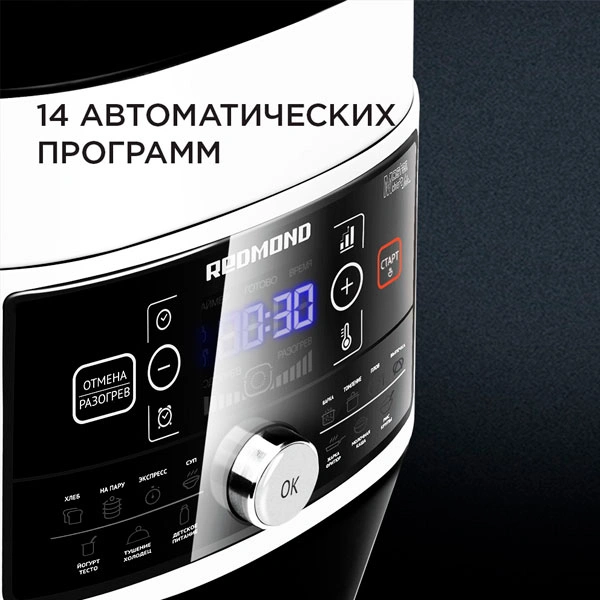 Мультиварка-скороварка Redmond RMC-P350 - фото 6