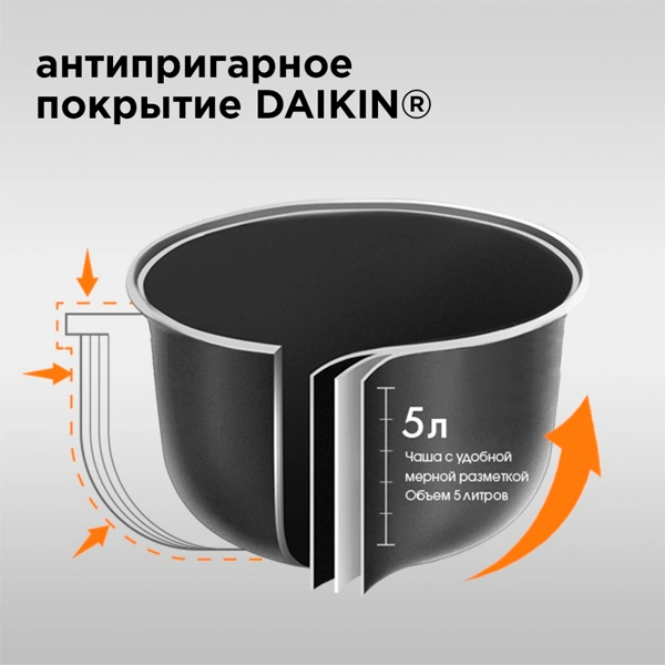 Мультиварка Redmond RMC-M40S - фото 7