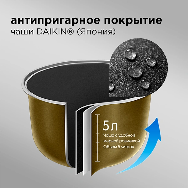 Redmond мультипісіргіш RMC-M42S - фото 8