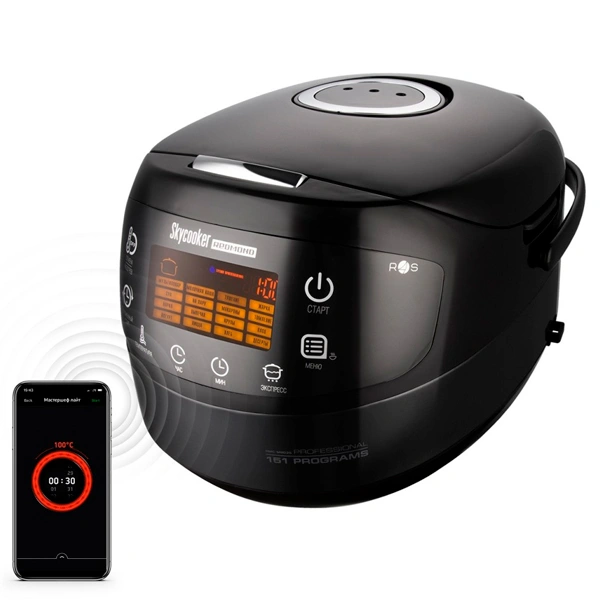 Мультиварка Redmond SkyCooker RMC-M903S Черный RMC-M903S - фото 2