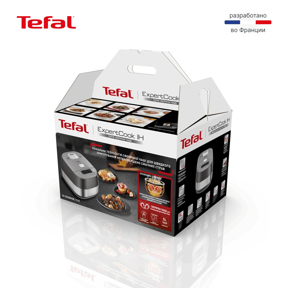 Мультиварка Tefal ExpertCook RK802B32 - фото 9