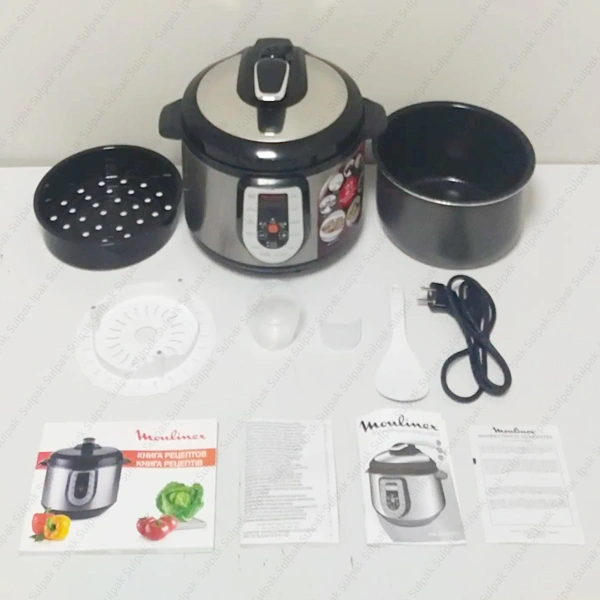 Moulinex мультипісіргіші-қысымды пеші СЕ500Е32 - фото 7