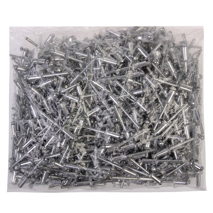Заклёпки вытяжные TUNDRA krep, алюминий-сталь, 4.8 х 12 мм, в пакете 500 шт. 