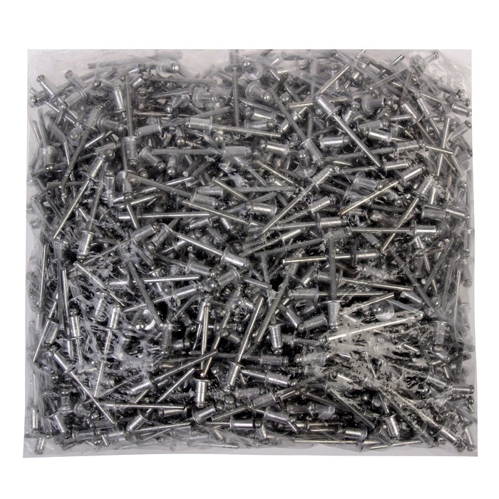 Заклёпки вытяжные TUNDRA krep, алюминий-сталь, 4 х 8 мм, в пакете 1000 шт. 