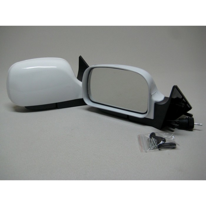 Зеркало боковое с регулировкой 3291-10, ВАЗ 2110, LADA PRIORA, белое, 2 шт. 