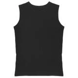 Майка спортивная, размер 36, цвет чёрный 