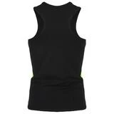 Майка-борцовка с лампасами, размер 34, цвет чёрный/лайм  - фото 2