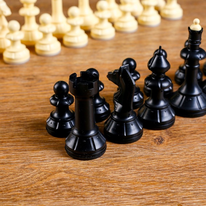 Шахматные фигуры "Айвенго" обиходные (без доски, высота король h=10,5 см) 
