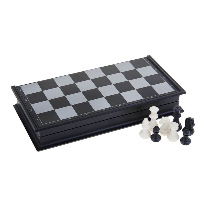Шахматы "Слит", на магните, (фигуры пластик, доска пластик 25х25 см) 