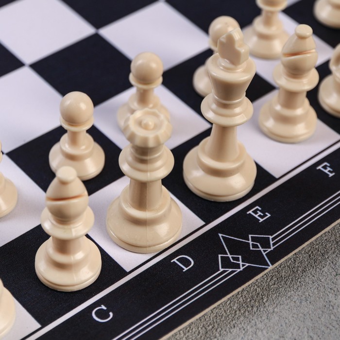 Шахматы в тубусе «Победитель», р-р поля 33 × 33 см 