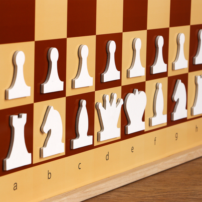 Демонстрационные шахматы магнитные (игровое поле 70х70 см, фигуры полимер, король h=6.3 см) 