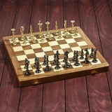 Шахматы латунь "Премиум"  - фото 2