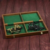 Шахматы латунь "Премиум"  - фото 4