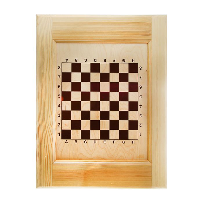 Шахматный стол с ящиком (80х69х76 см, игровое поле 36х36 см, король h=11.5 см) 