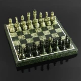 Шахматы, в подарочной упаковке, 40х400х3,5 см, змеевик  - фото 2