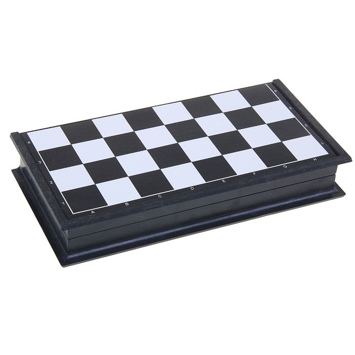 Игра настольная "Шахматы", доска пластик 24х24 см 