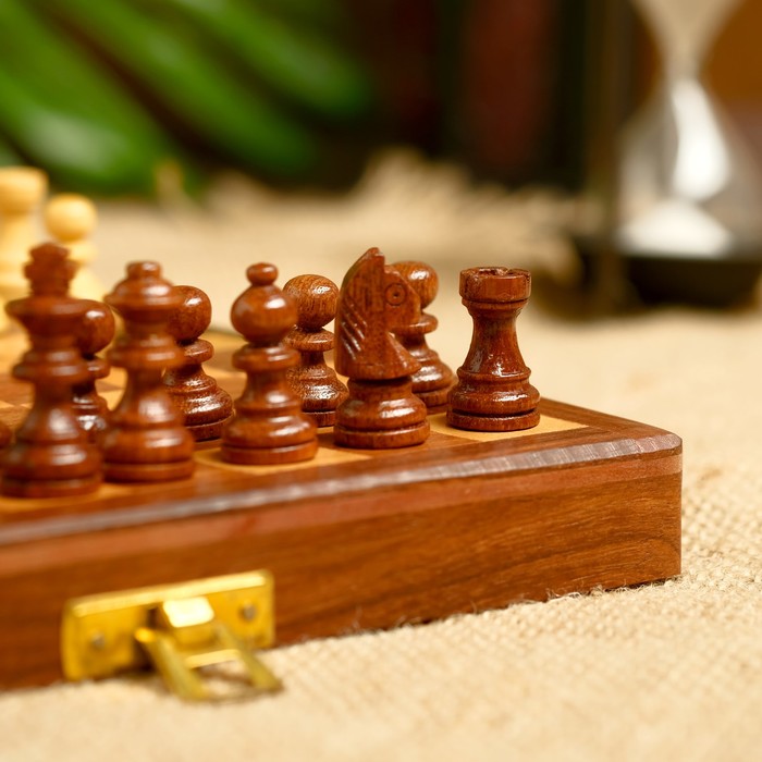 Шахматы на магните "Сила мысли" 