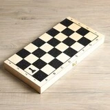 Шашки "Алтайские" (шашки дерево, доска дерево 40х40 см)  - фото 2