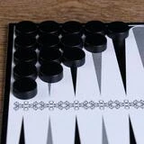 Настольная игра 2 в 1 "Надо думать": шашки, нарды  - фото 4