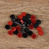 Настольная игра 3 в 1 "Зук": нарды, шахматы, шашки, магнитная доска 19х19 см  - фото 11