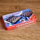 Настольная игра 3 в 1 "Зук": нарды, шахматы, шашки, магнитная доска 19х19 см  - фото 10