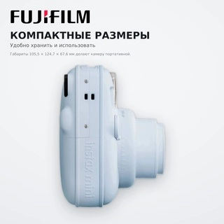 Фотокамера моментальной печати Fujifilm Instax Mini 13 Pastel Blue - фото 4