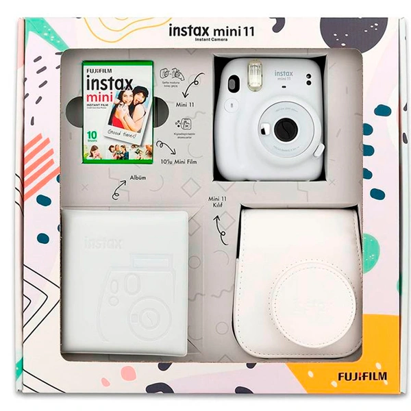 Фотокамера Fujifilm Instax Mini 11 Ice White Bundle Box