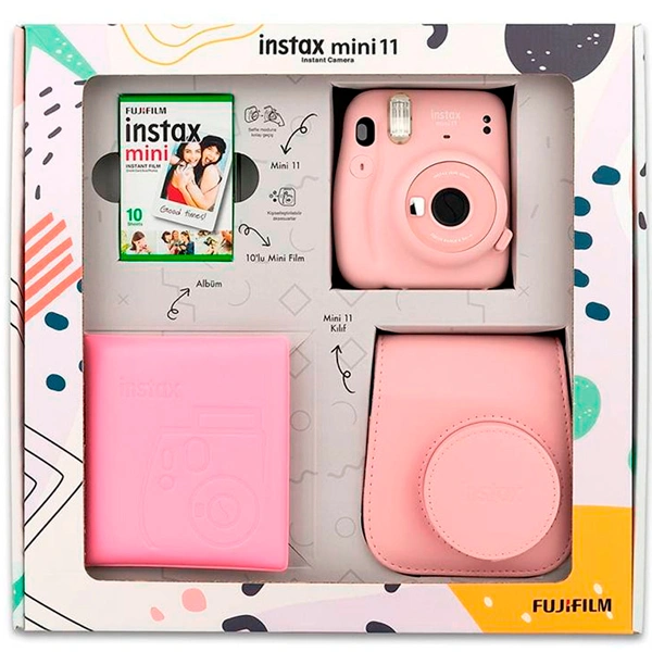 Фотокамера Fujifilm Instax Mini 11 Blush Pink Bundle Box