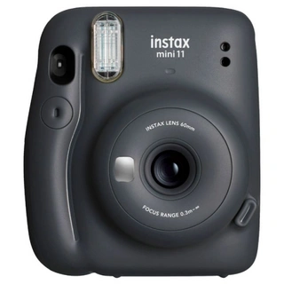 Фотокамера Fujifilm Instax Mini 11 Charcoal Gray в подарочной коробке
