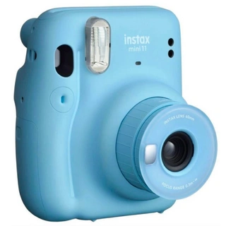 Фотокамера Fujifilm Instax Mini 11 Sky Blue Acr Frame в подарочной коробке