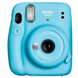 Фотокамера Fujifilm Instax Mini 11 Sky Blue Acr Frame в подарочной коробке