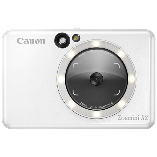 Фотокамера моментальной печати Canon Zoemini S2 ZV-223 PW