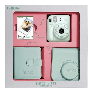 Фотокамера FujiFilm Instax Mini 12 mint green undle box