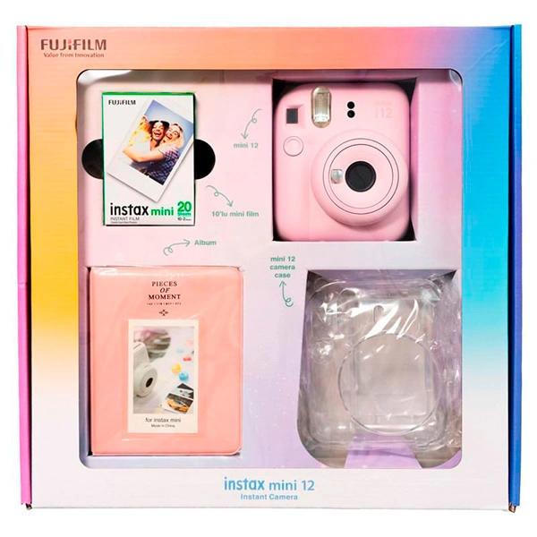 Фотокамера FujiFilm Instax Mini 12 bundle 10 Blossom Pink